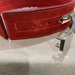 Power Lifting Leather Belt