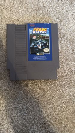 Classic Nintendo NES  Turbo Racing game