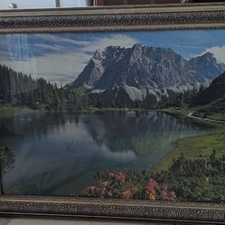 Scene Mountains And Lake Picture 