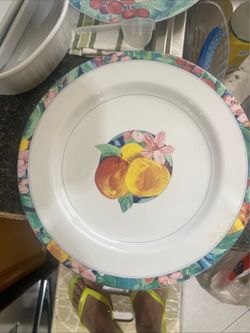 Mikasa big dinner plate