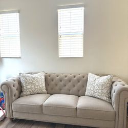 Beige Couch 