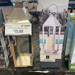 Member’s Mark Stainless Steel 28” Lantern