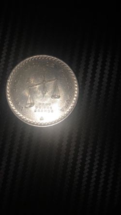 1980 onza Troy de plata pura (moneda/ coin)