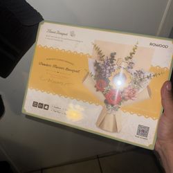 Wooden Flower Bouquet 