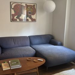 Blue Sofa / Sectional