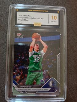Cooper flagg rare green jersey rookie