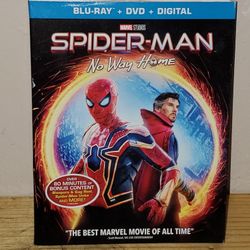 Spider-Man No Way Home Blu-ray, Dvd And Digital Movie! Factory Sealed!