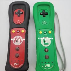 Mario Luigi Wii Motion Plus Remote Controller Silicone Cases