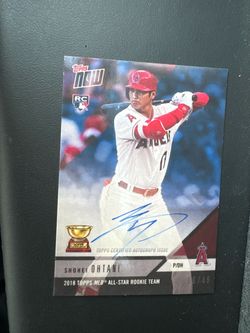 Shohei Ohtani auto 6/49