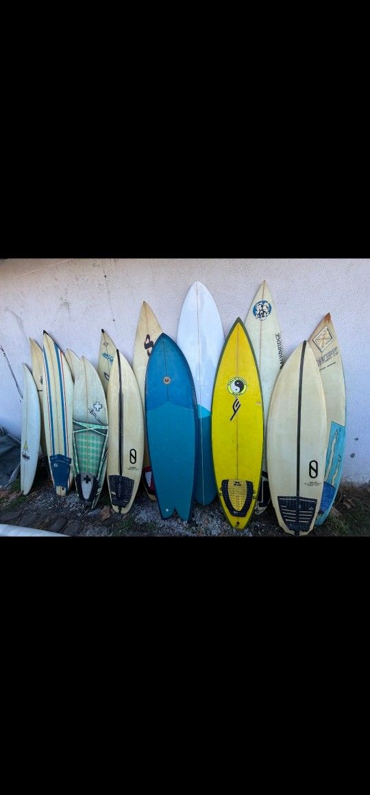 Surfboards $50 To $250