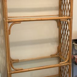 Beautiful Rattan Shelving