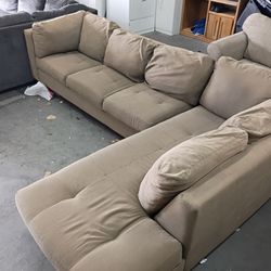 Large brown sectional pickup only