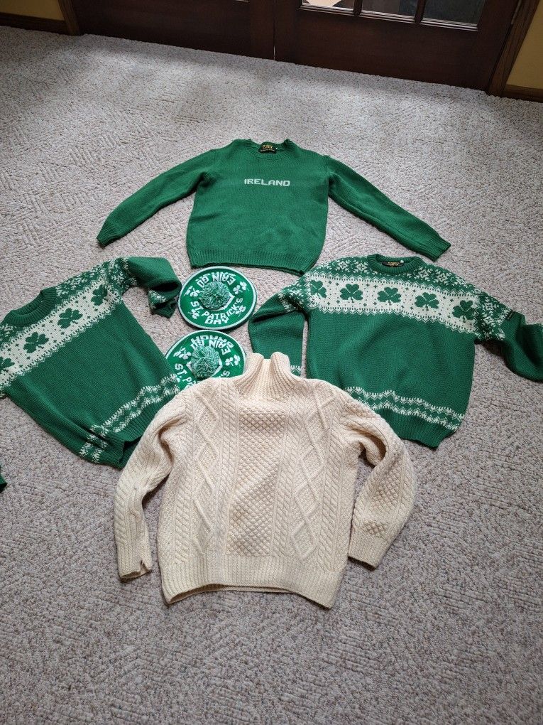 Ireland Sweaters and Caps