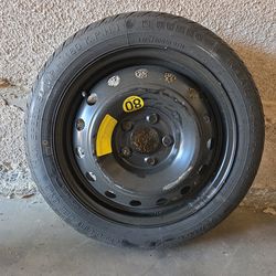 Spare tire donut barely used.