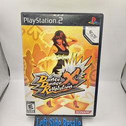 Dance Dance Revolution X ( Sony PlayStation 2 , PS2 , 2008 ) - CIB -
