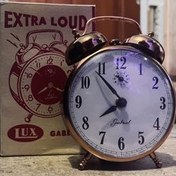 1(contact info removed) Vintage Lux Gabriel Extra Loud Alarm Clock