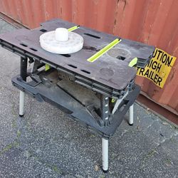 FKeter Clamps & Vises Foldable Work Table Workbench