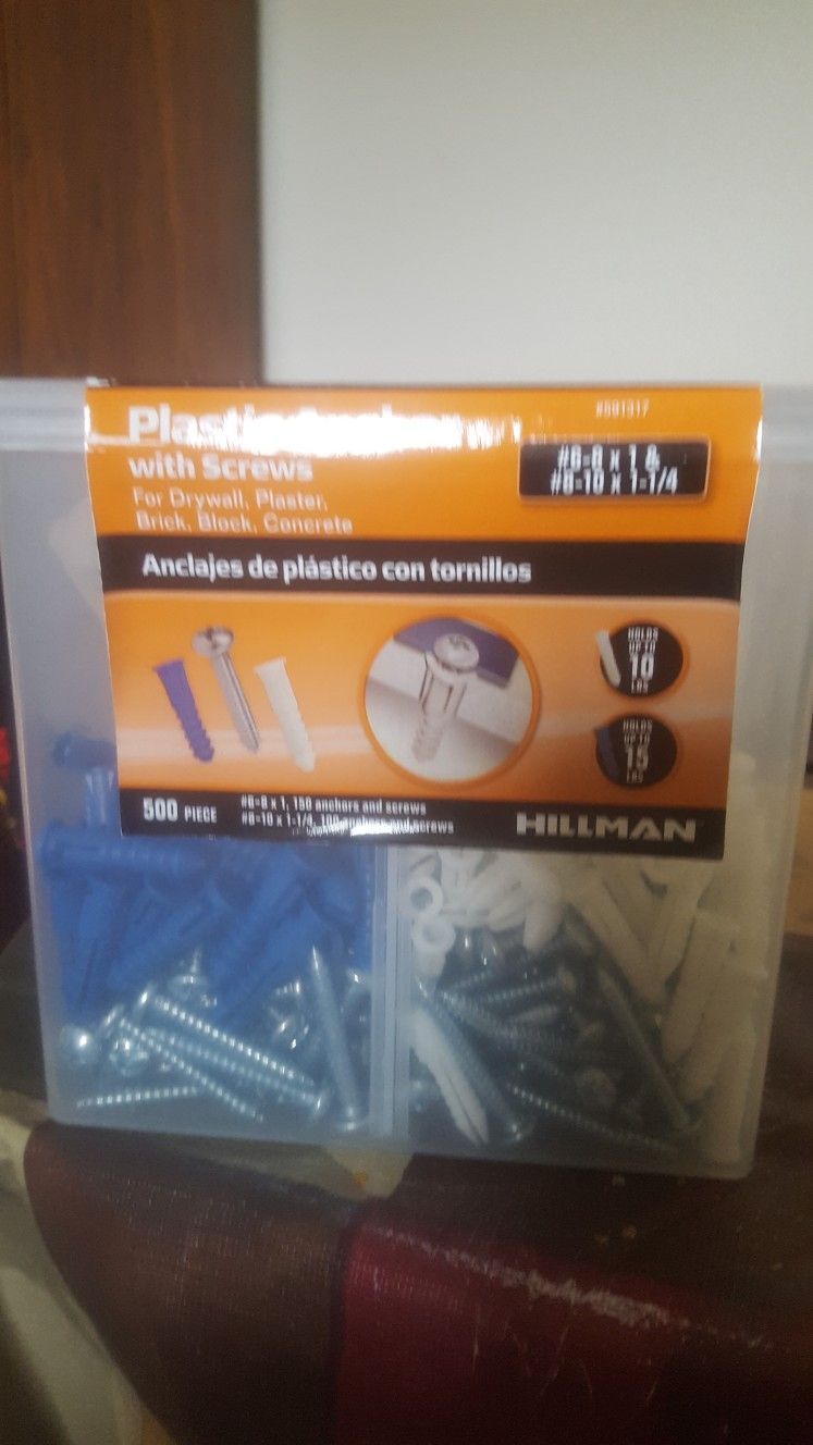 Hillman 500pc Anchor Set