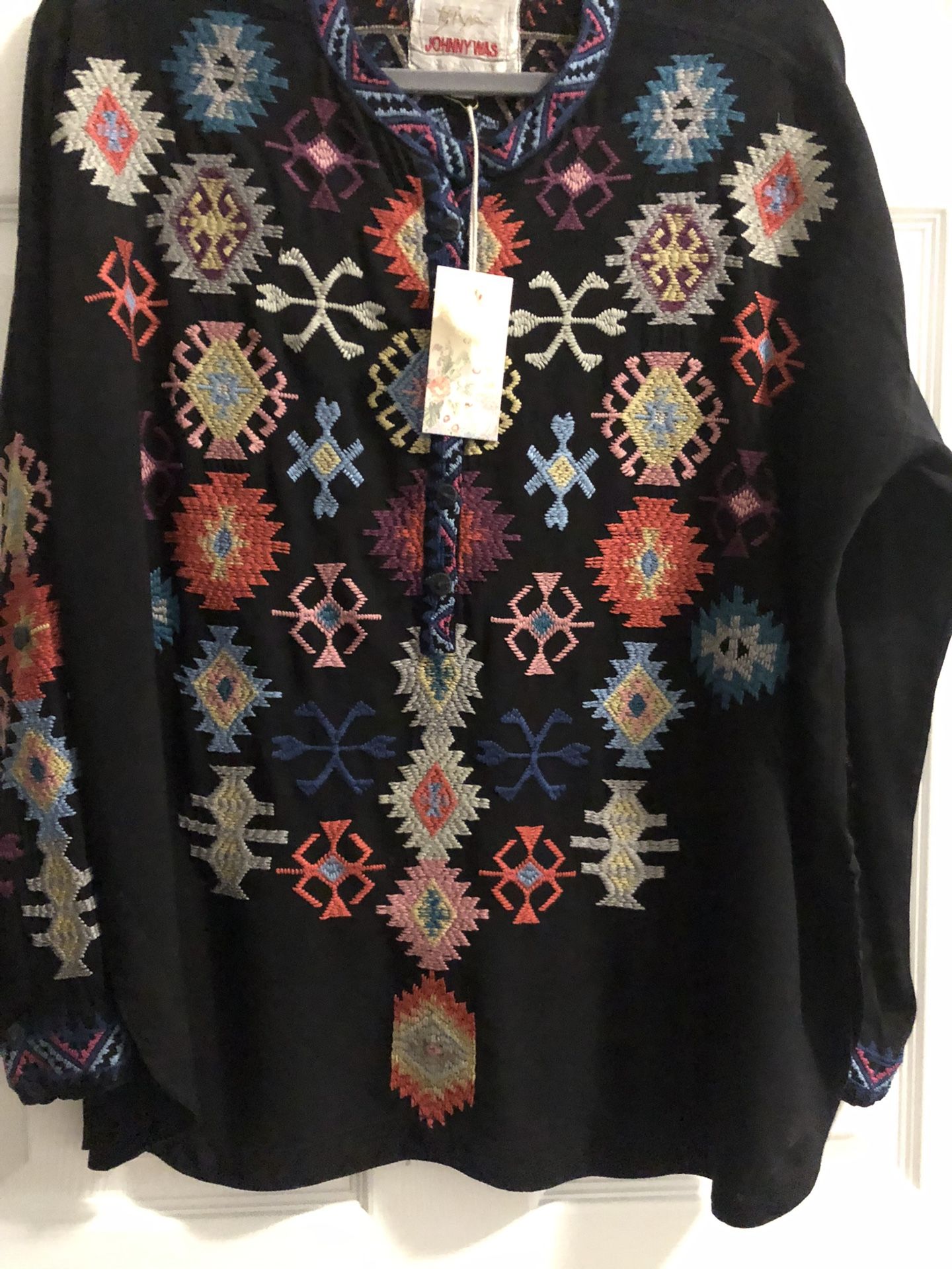 Johnny Was Shirt Or Tunic