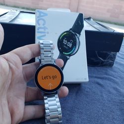 Great for Gift Present. Galaxy Watch $160! Each only 1 Come with Box. All silver 44mm. Rose gold is 45mm. & all black is 46mm. With charger each. Free