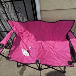 Double camping chair
