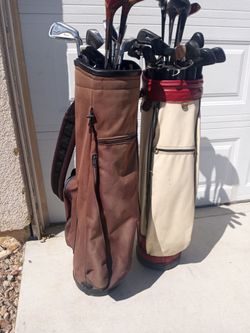 Golf Clubs And Bags