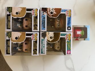 Funko Pop Rocks + Google Android Collectible Lot – Kurt Cobain, Weird Al, Ed Sheeran