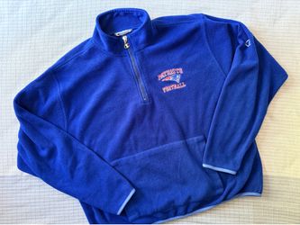 New England Patriots Quarter Zip Sweatshirt
