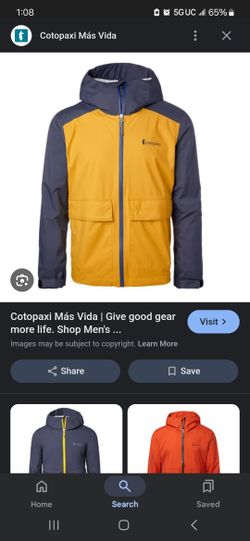 Cotopaxi Parque Rain Shell Men's Xxl