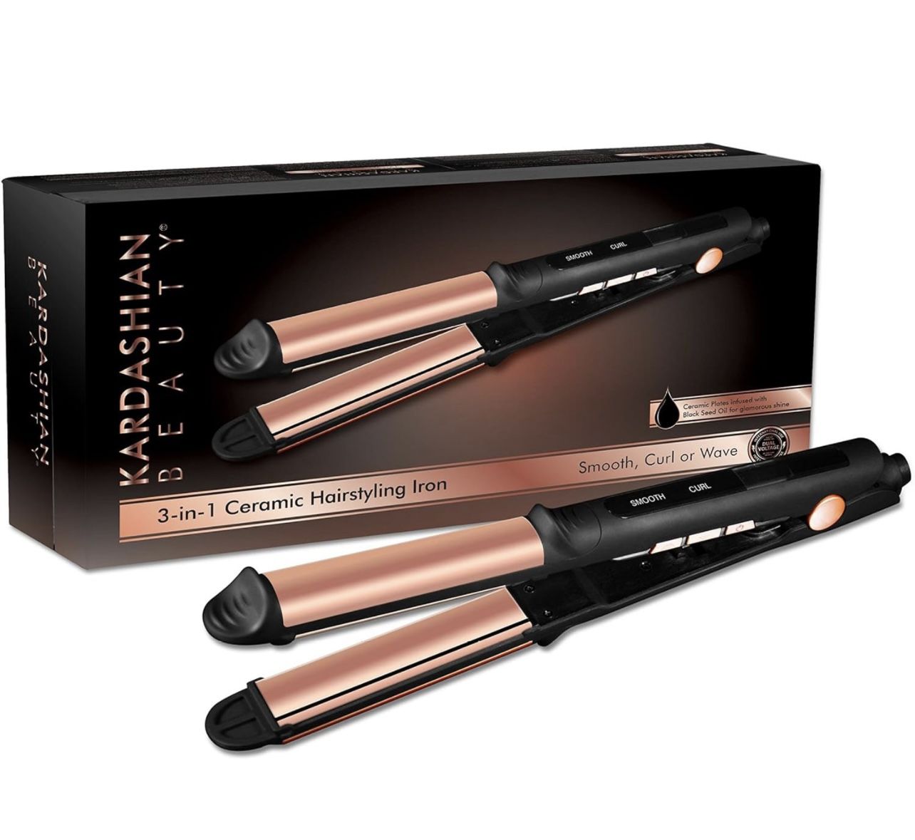 Kim Kardashian 3-1 Beauty Styling Iron
