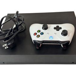 Xbox One X includes 1 Controller HDMI Cable And Power Cord (0 Games Included) 