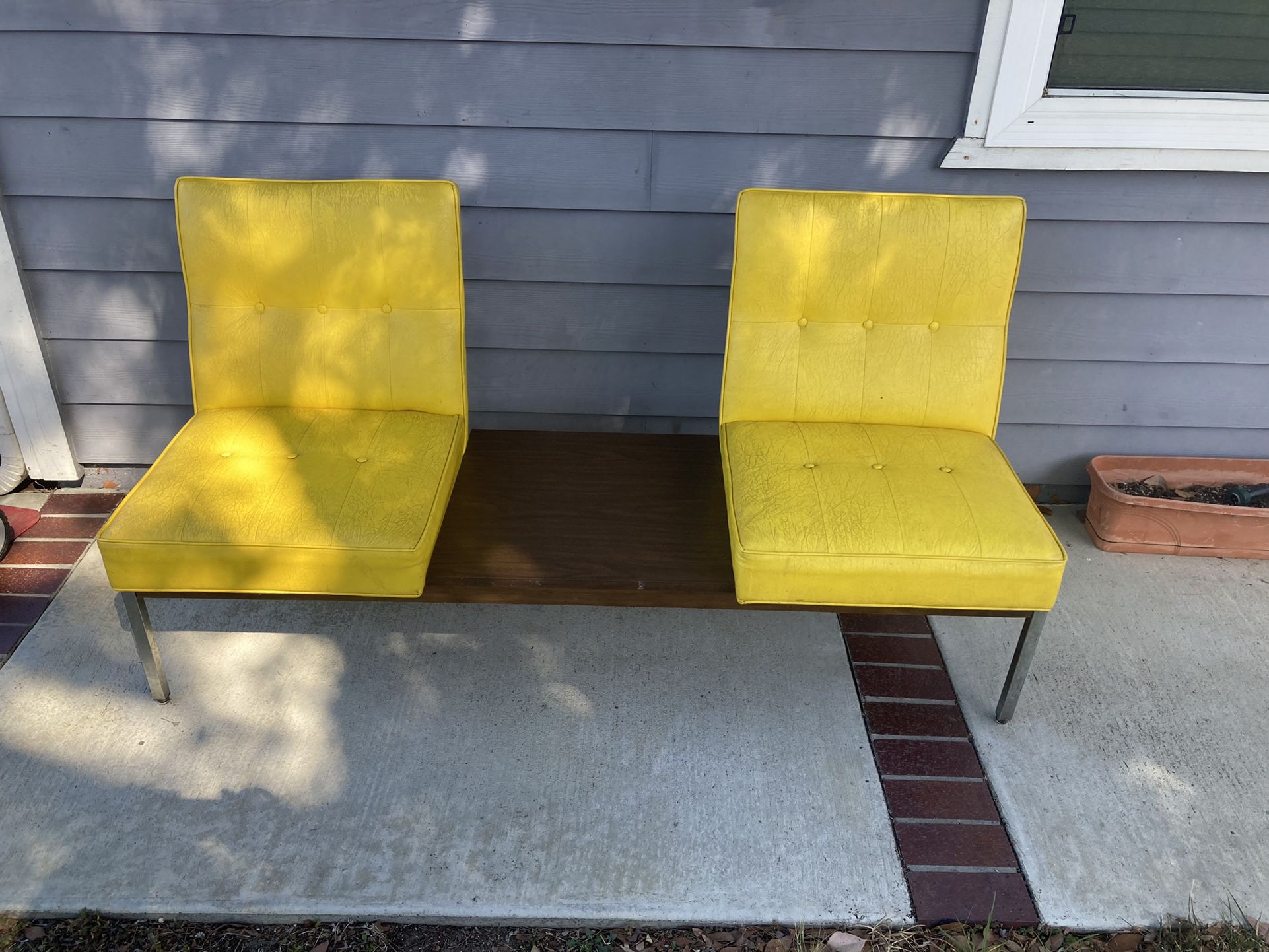 Mid Century Chair Table