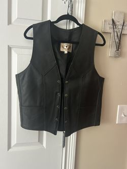 Genuine Leather Vest Men’s