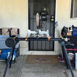 10” Sliding Miter Saw With Stand