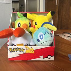 Pokémon Plushies