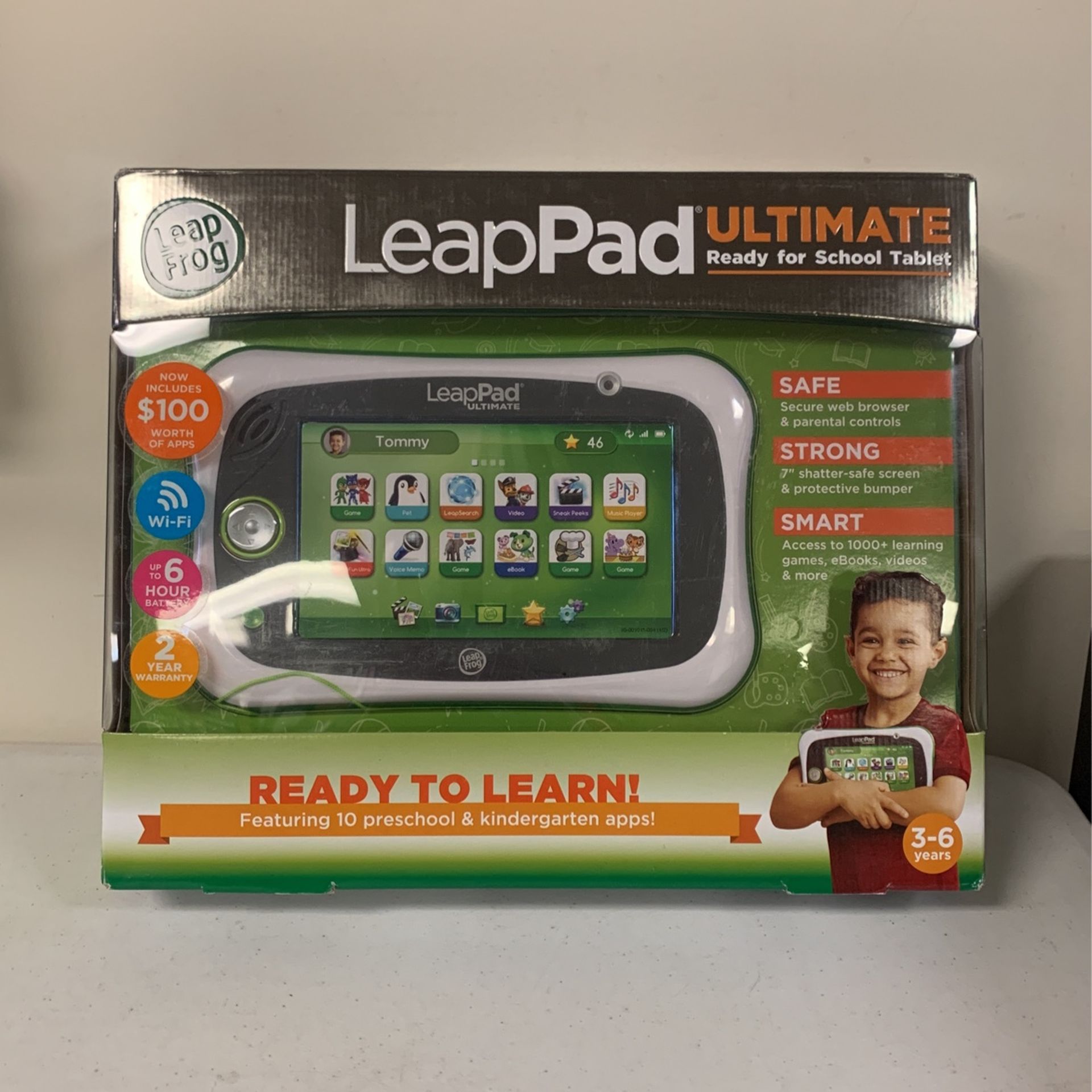 Fire Tablet LeapFrog LeapPad Ultimate Ready School Tablet Green