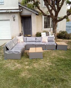 Brand new outdoor patio furniture set a piece outdoor patio sofa set brand new 🆕☑️✅