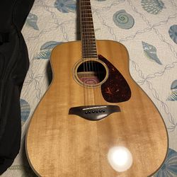 Yamaha FG 730S Acoustic Guitar, “SOLID TOP”