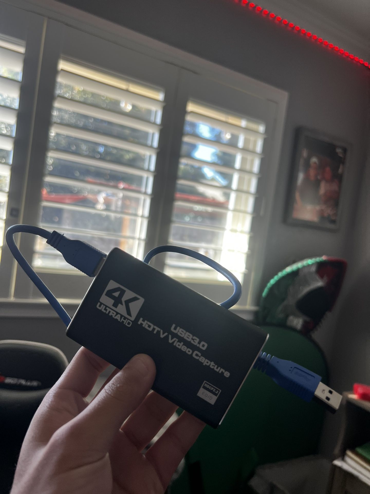 4K USB 3.0 HDMI Capture Card (Works PS5/PS4/Xbox/PC) 