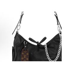 LOUIS VUITTON Carryall Cargo PM Letter Logo Locitor Chain Black Warrior(33)81