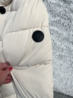 Off White Brand New Ralph  Lauren Winter Cost W Fur 