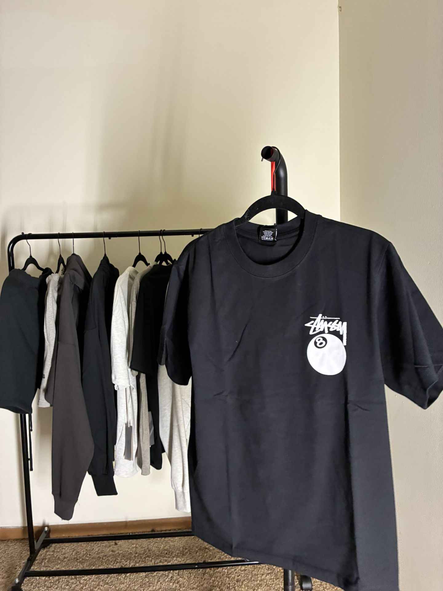 stussy Black T 8 bal