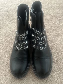 Shutz leather booties