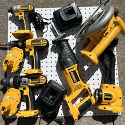 18v Dewalt Tools.  