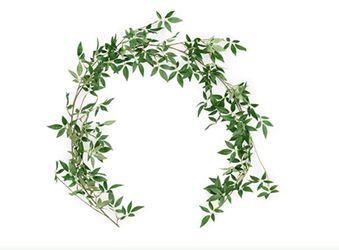 Ling’s Moment Italian Ruscus Leaf Garland Wreath