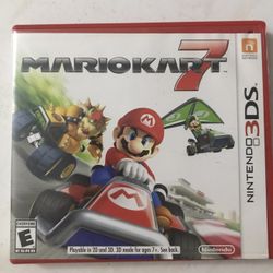 Mario Kart 7 3DS