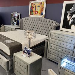 Alzir Bedroom Furniture Set 🌟 Queen Size Bedroom Furniture, King Size Bedroom Furniture Extra Discount Code RSG 
🔥🔥 Mention OfferUp for this Specia