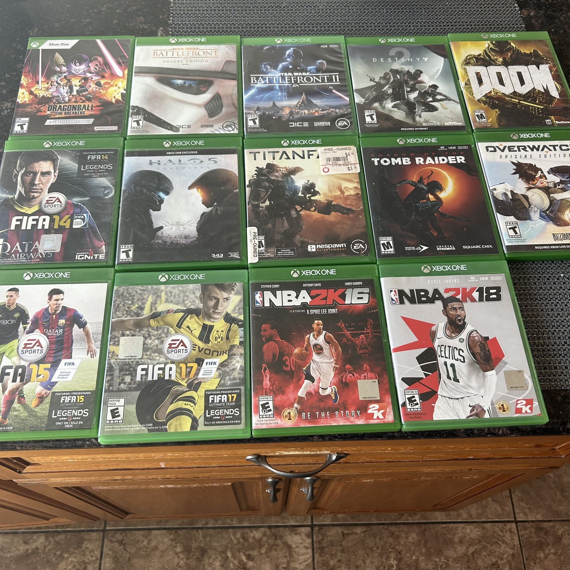Xbox One Games Lot (14) 