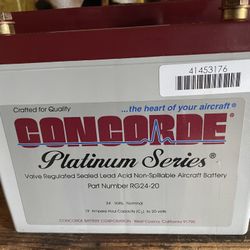 New Concord Platinum Series 24 V Battery 24–20