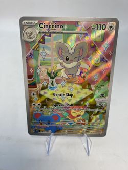 Cinccino Temporal Forces Illustration Rare 183/162